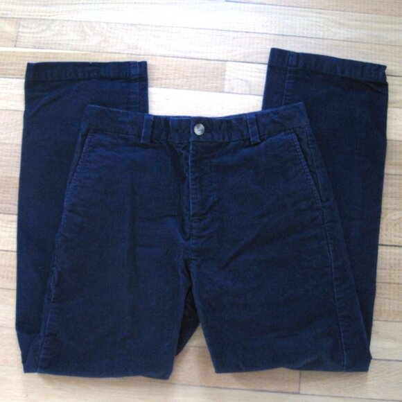 Vineyard Vines Nautical Navy Boys' Corduroy 5-Pocket Pants Size 16 Straight Fit - Picture 2 of 6